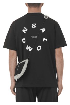 Camiseta Salomon Round Logo Graphic Negro Hombre