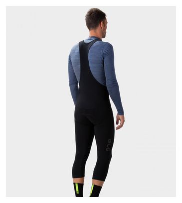 Alé Winter 3/4 Bib Shorts Black