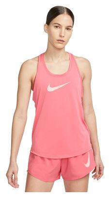 Canotta Nike Dri-Fit Swoosh Donna Rosa