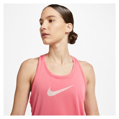 Nike Women's Dri-Fit Swoosh Tank Pink