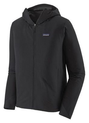 Technical Fleece Patagonia R1 TechFace Hoody Black Men