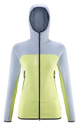 Pile Millet Fusion Grid Hooded Yellow Donna
