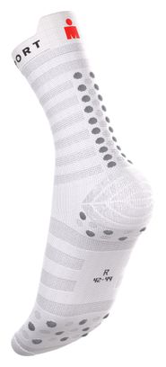 Calzini Compressport Pro Racing V4.0 Ultralight Run High Ironman 2026 Bianco