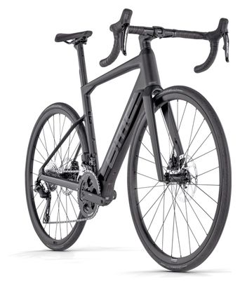 Vélo de Route Électrique BMC Roadmachine 01 AMP Three Shimano 105 Di2 12V 360 Wh 700 mm Gris Carbon Noir 2024