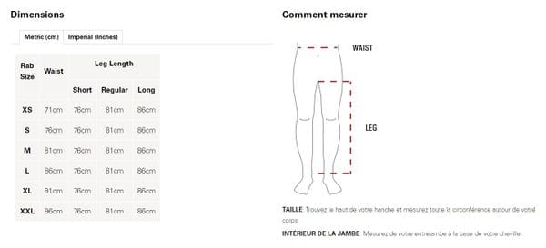 Rab Torque Winter Pants Black Men's