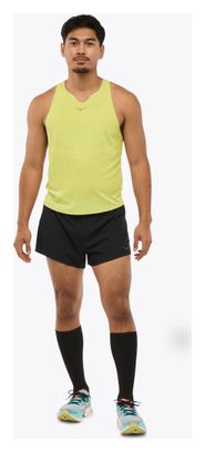 Hoka Race Day Tank Top Yellow Homme