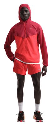 Short Nike Stride 5in Rouge Homme
