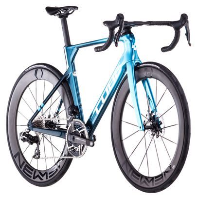 Vélo de Route Cube Litening Aero C:68X SLX Sram Red AXS 12V 700 mm Bleu Chrome 2025