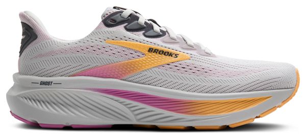 Zapatillas Running Brooks Ghost 17 Gris/Rosa, Mujer