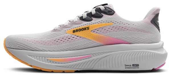 Zapatillas Running Brooks Ghost 17 Gris/Rosa, Mujer