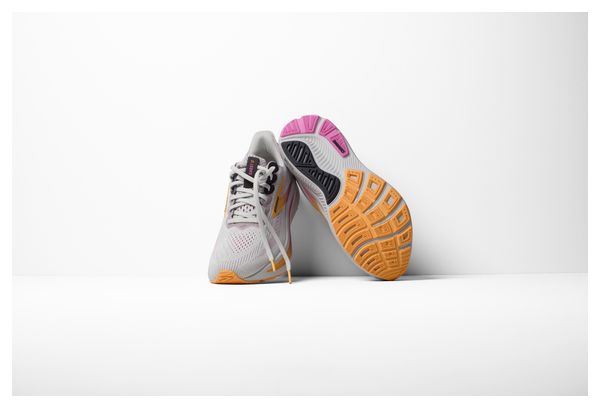 Zapatillas Running Brooks Ghost 17 Gris/Rosa, Mujer