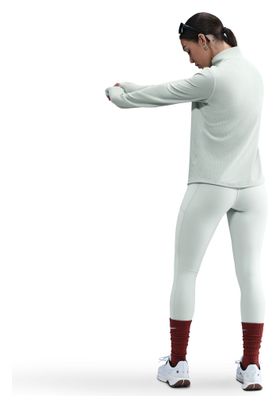 Camiseta Nike Trail 1/4 Zip Gris, Mujer
