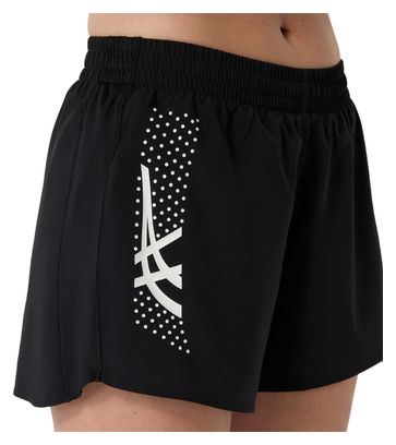 Asics Icon 4in Shorts Schwarz Damen
