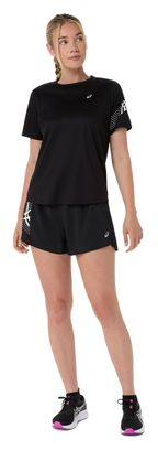 Asics Icon 4in Shorts Schwarz Damen