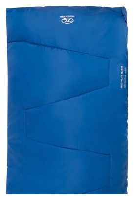Couverture de sac de couchage Highlander modèle Sleepline 250 5°C-Bleu