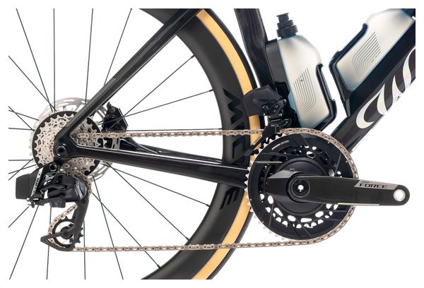 Bicicletta da strada Wilier Triestina Filante SLR ID2 con misuratore di potenza, Sram Force AXS 12 velocità, 700 mm, Eclipse Black, 2026