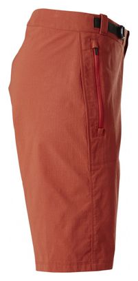 Pantalones cortos Fox Ranger Iner para mujer, rojo