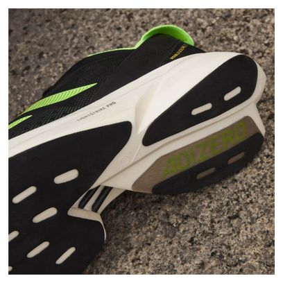 adidas running adizero Adios Pro 3 Shoes Black Green Yellow Unisex