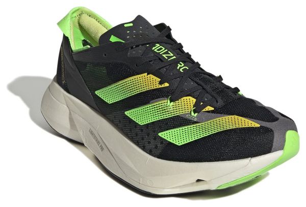 adidas running adizero Adios Pro 3 Shoes Black Green Yellow Unisex