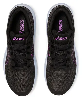 Asics GT-1000 11 GS Running-Schuhe Schwarz Violett Kinder