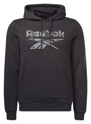 Sweat à capuche Reebok Identity Logo Camo Noir