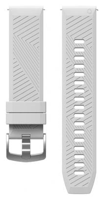 Cinturino Coros Apex 42 mm in silicone a sgancio rapido bianco