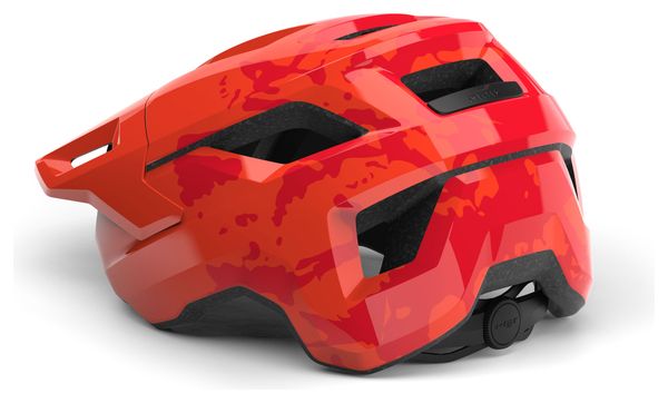 Casco da MTB Met Shelter Youth Rosso