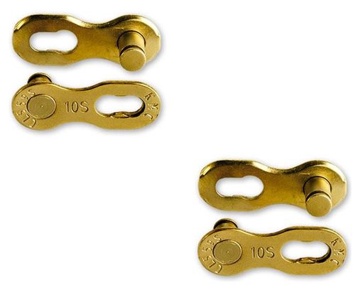 KMC Missing Link R10 Ti-N 10V Gold (x2 Eenheden)
