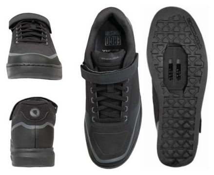 Chaussures VTT Pédales Plates Endura Hummvee Clipless Noir