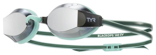 Gafas de natación TYR BlackOps 140 EV Racing MirroredVerde Menta para mujer