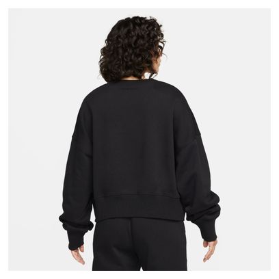 Women's long-sleeved sweatshirt Nike Sportswear Phoenix Fleece Black
