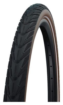 SCHWALBE Pneu Extérieur Energizer Plus 28 X 1.75 Noir/Café Réflexion