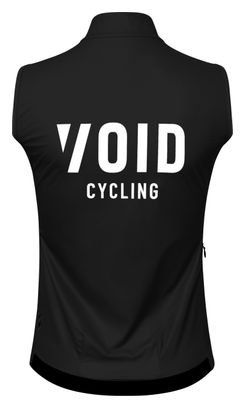 Chaleco ciclista Void para mujer Negro