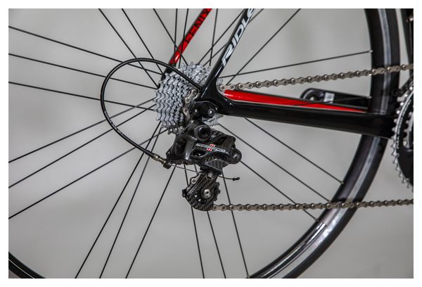 Refurbished Product - Ridley Fenix Sl Campagnolo Record 2x11V Road Bike Shoes Black/Red 2019