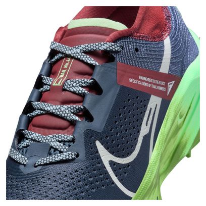 Zapatilla Nike ZoomX Zegama <strong>Trail Running</strong> Mujer Azul Verde