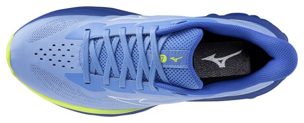 Zapatillas de running Mizuno Wave Skyrise 7 azul/amarillo para mujer