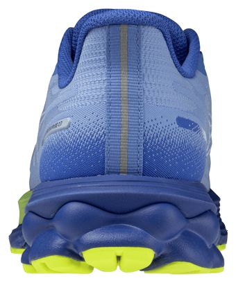 Zapatillas de running Mizuno Wave Skyrise 7 azul/amarillo para mujer