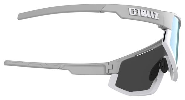 Lunettes Bliz Fusion Mat Gris Clair / Bleu