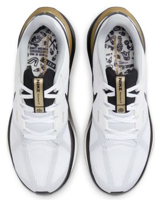 Nike Air Zoom Structure 25 Blanco Oro Negro Homme