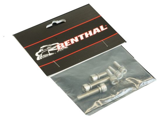 Kit de tornillos de potencia Renthal Plateado