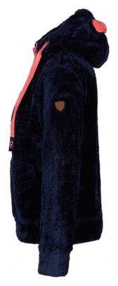 Veste Polaire à Capuche Femme Areli Bleu Marine