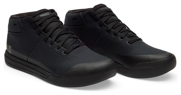Chaussures Pédales Plates Fox Union Canvas Noir