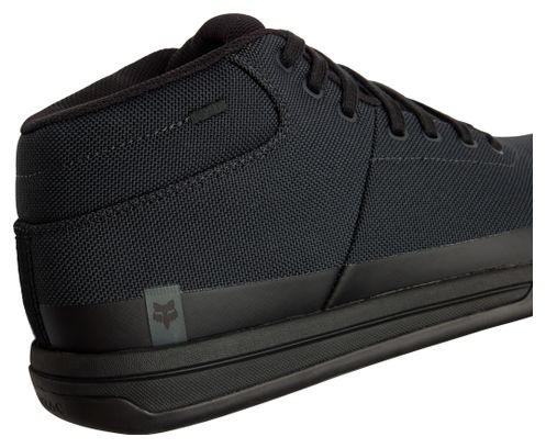 Chaussures Pédales Plates Fox Union Canvas Noir