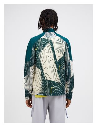 Polaire Peak Performance 1/2 Zip Aop Freelight Alpha Vert/Blanc Homme