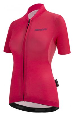 Santini Delta Kinetic Pink Damen Kurzarmtrikot
