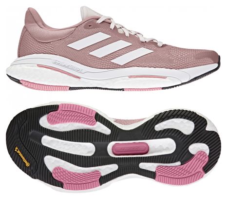 Chaussures de Running adidas Solar Glide 5 Rose Femme