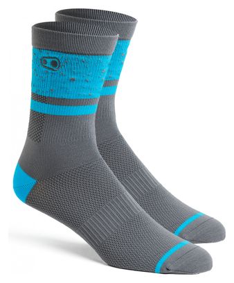 <p> <strong>Crankbrothers I</strong></p>con MTB Socks Limited Edition Splatter Blue