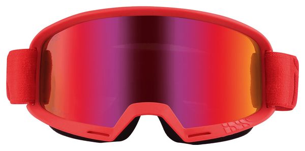 IXS Hack Goggle Racing Red / Crimson Mirror Lens