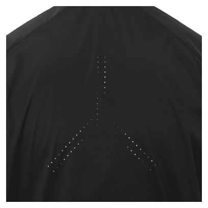 Chaqueta cortavientos Salomon Sense Aero Wind negra para hombre