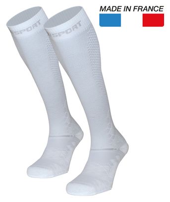 Chaussettes de Récupération BV Sport Recovery Evo Blanc 